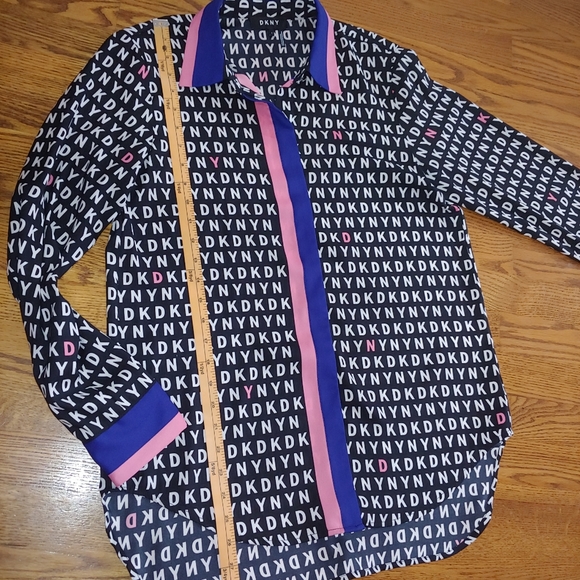 DKNY Print Blouse - Picture 5 of 8